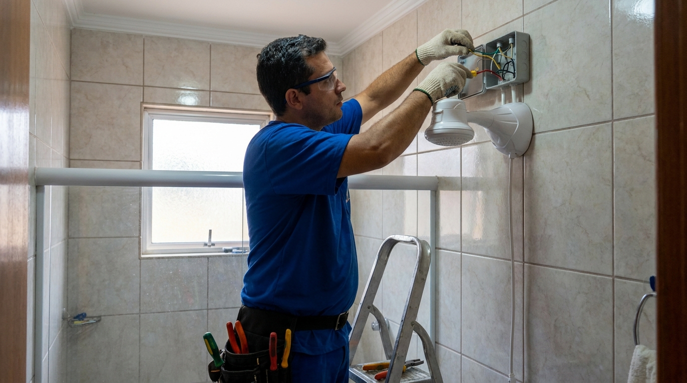 Adequação de Fiação no Domingos Lopes, Botucatu‑SP
